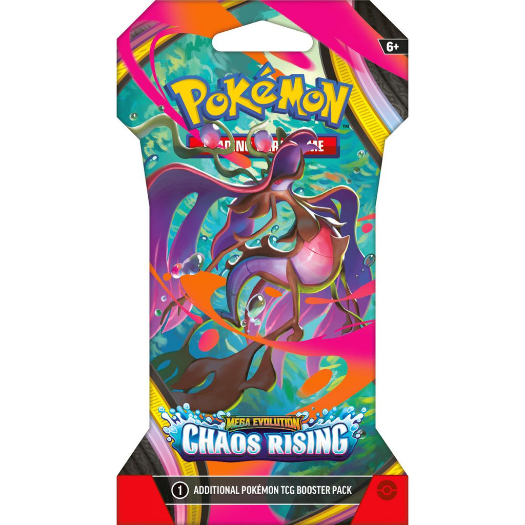 Pokemon ME4 Mega Evolution Chaos Rising Sleeved Booster Pack