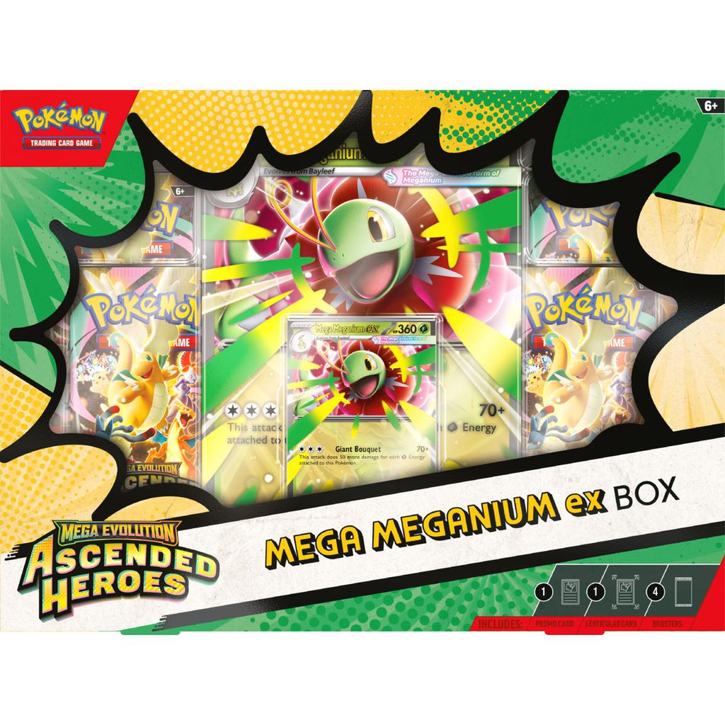 Pokémon TCG: Mega Evolution—Ascended Heroes Mega Meganium ex Box