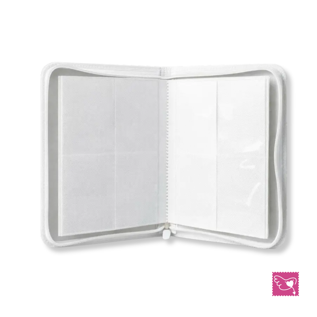 Daemon Collectibles: Angel White 4-Pocket Zip Binder