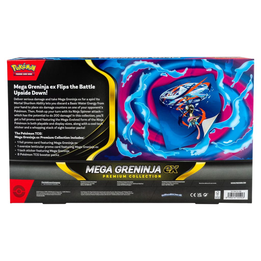 Pokémon TCG: Mega Greninja ex Premium Collection