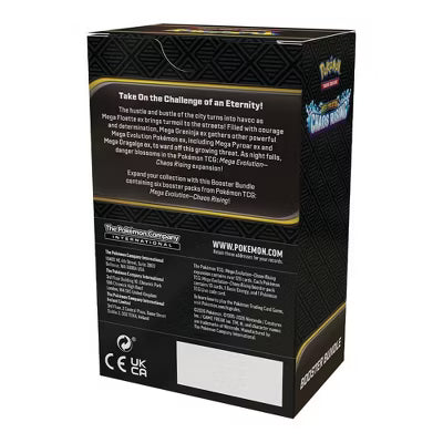 Pokémon Trading Card Game: Mega Evolution Chaos Rising Booster Bundle