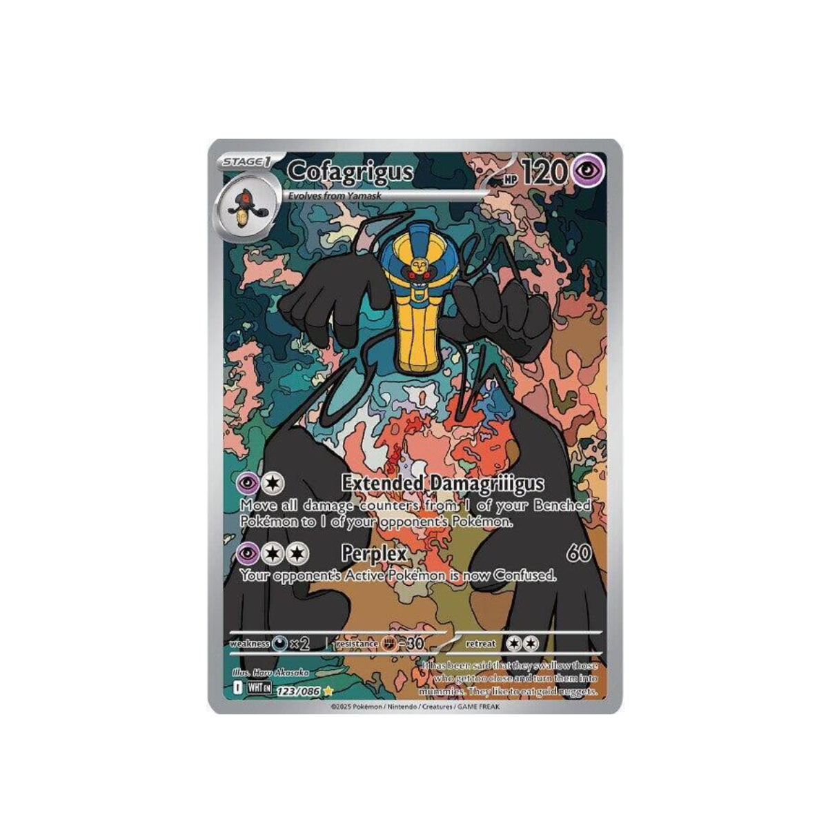 Cofagrigus - 123/086 - SV: White Flare