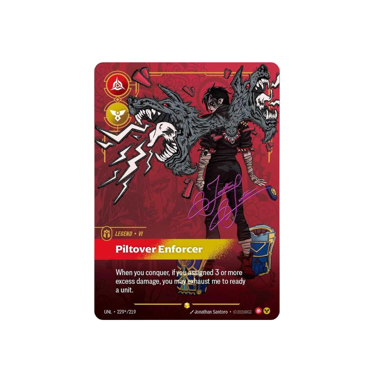 Vi, Piltover Enforcer (Signature) - Unleashed