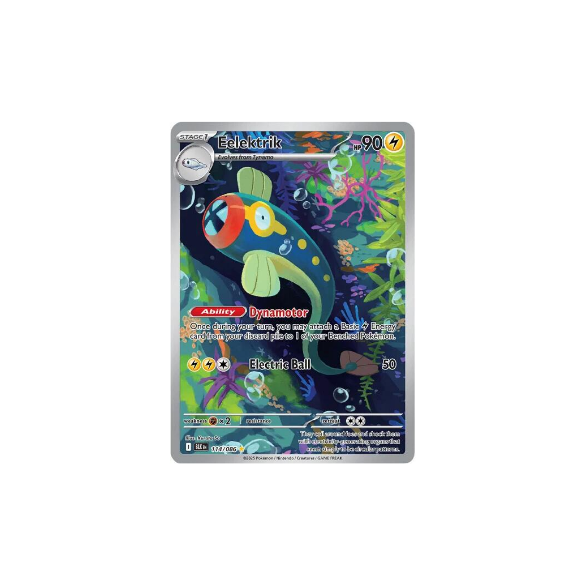 Eelektrik - 114/086 - SV: Black Bolt (BLK)
