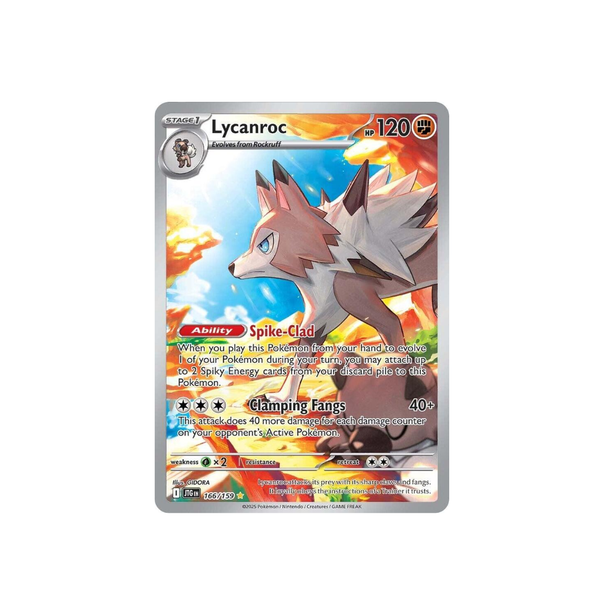 Lycanroc - 166/159 - SV09: Journey Together