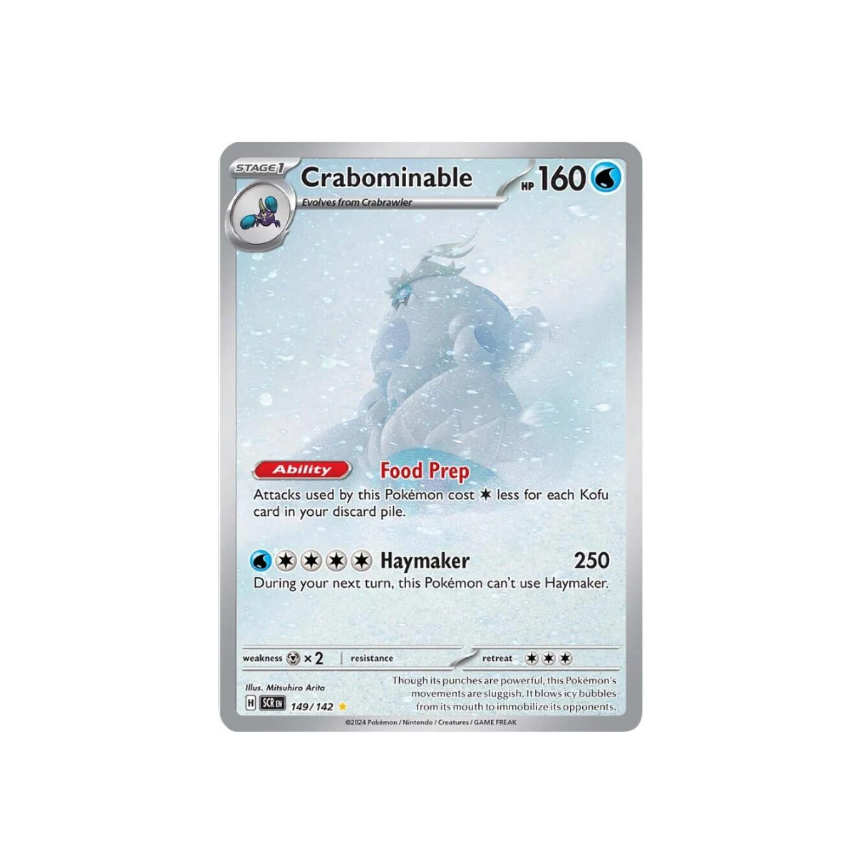 Crabominable - 149/142 - SV07: Stellar Crown
