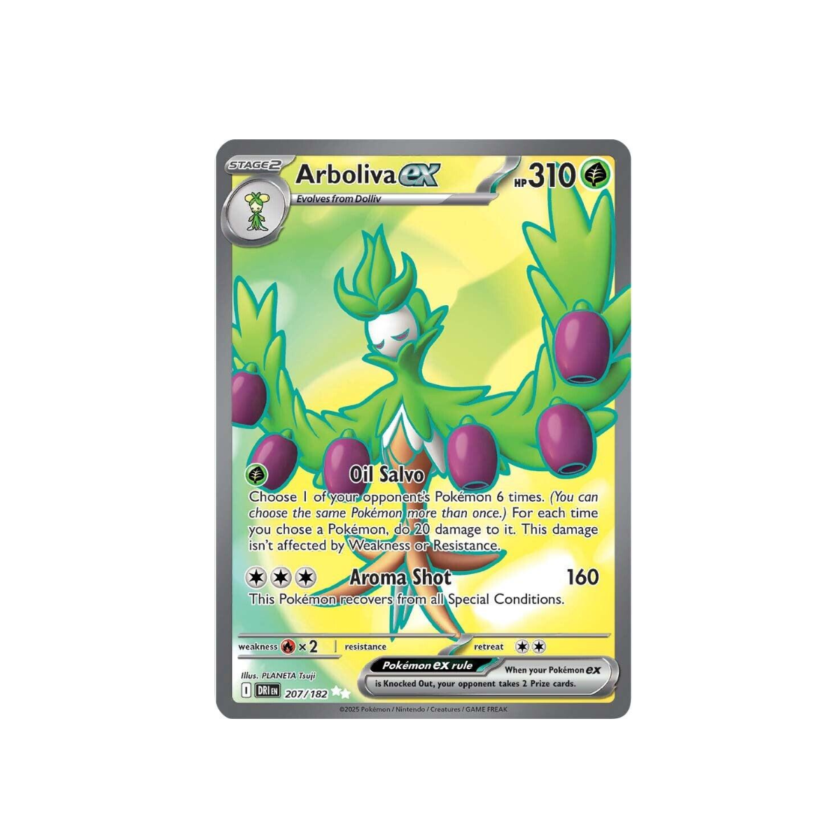 Arboliva ex - 207/182 - SV10: Destined Rivals
