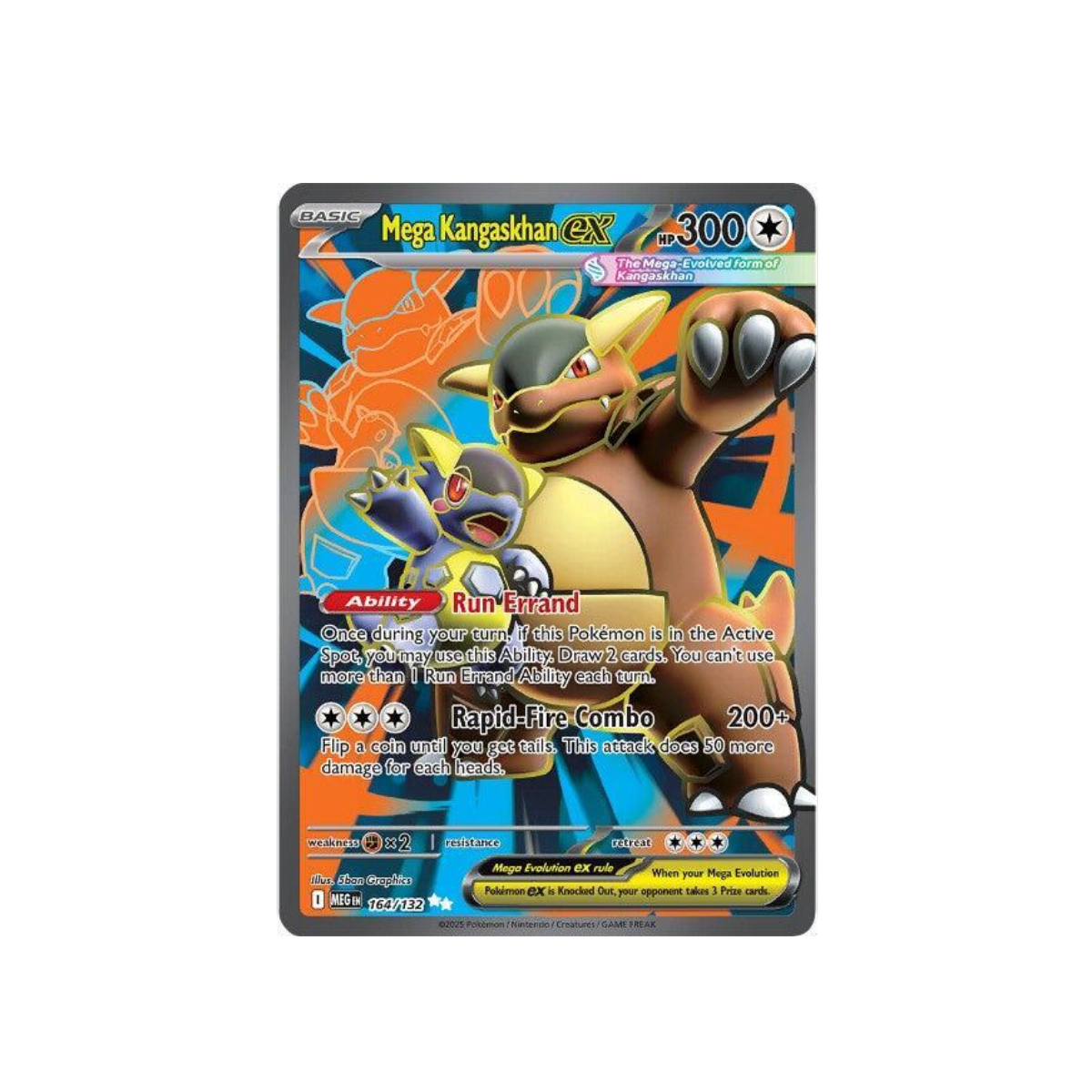 Mega Kangaskhan ex - 164/132 - ME01: Mega Evolution