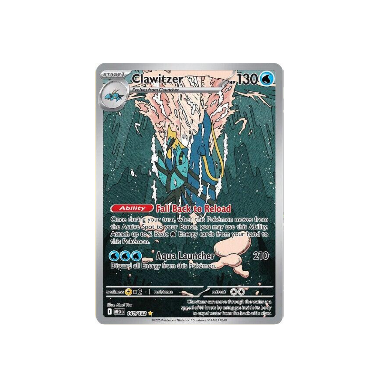 Clawitzer - 141/132 - ME01: Mega Evolution