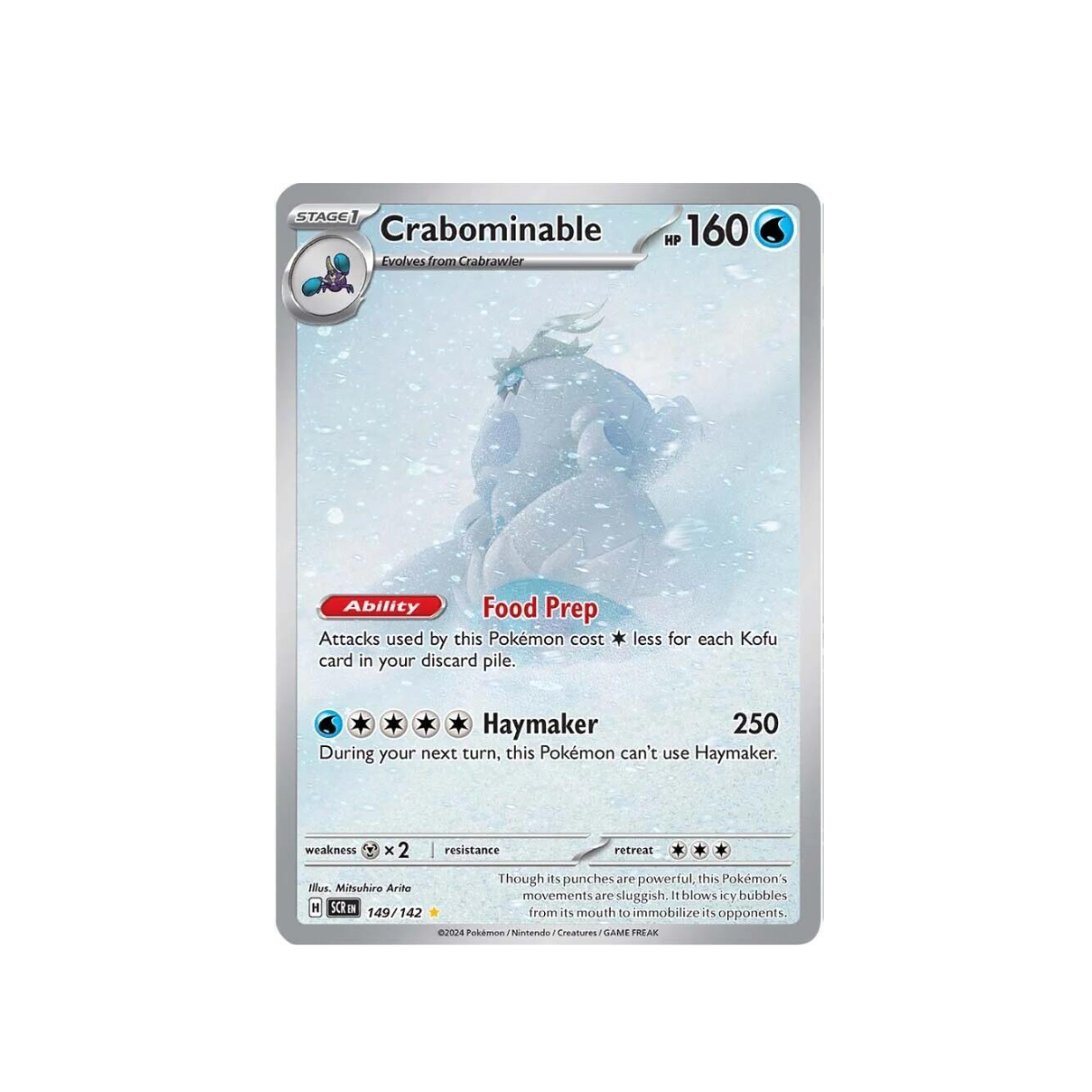 Crabominable - 149/142 - SV07: Stellar Crown