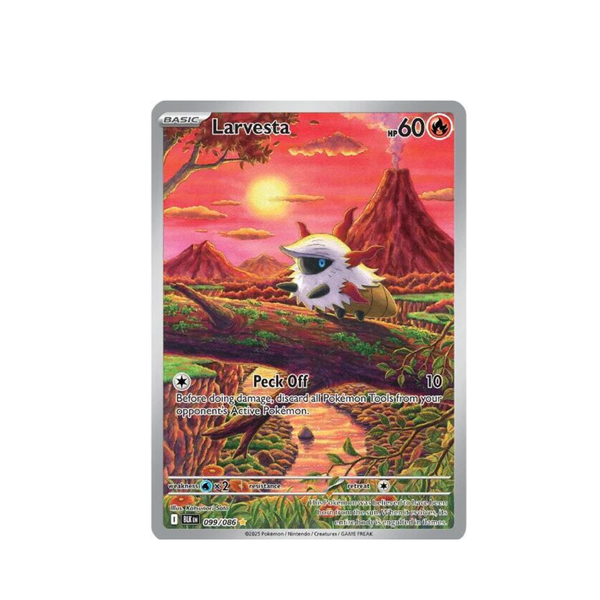 Larvesta - 099/086 - SV: Black Bolt