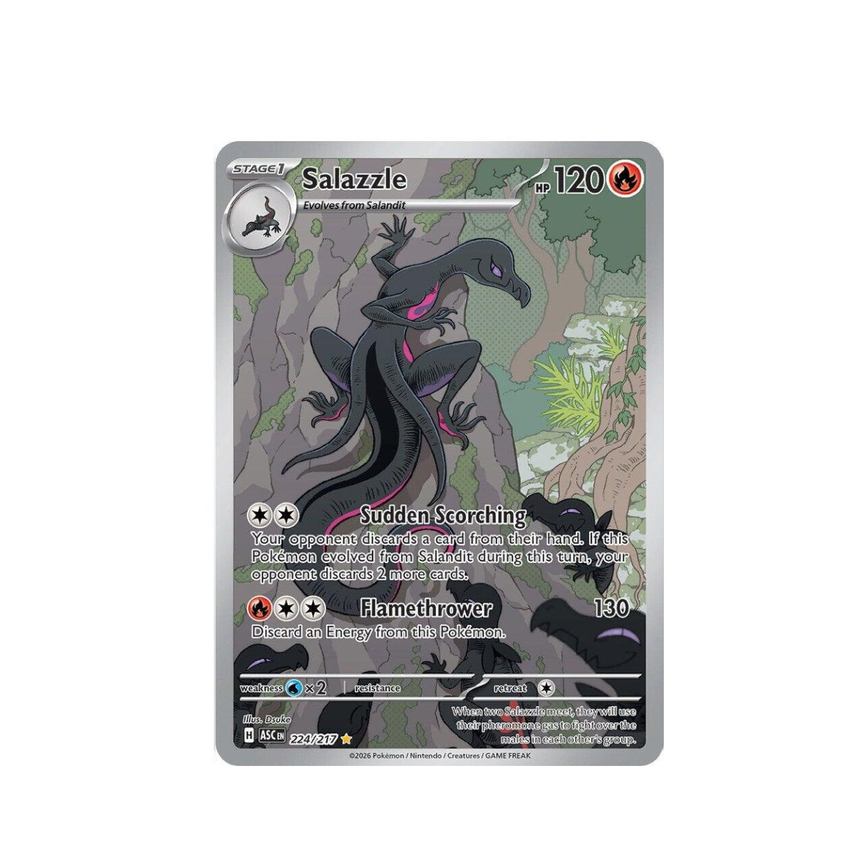 Salazzle - 224/217 - ME: Ascended Heroes