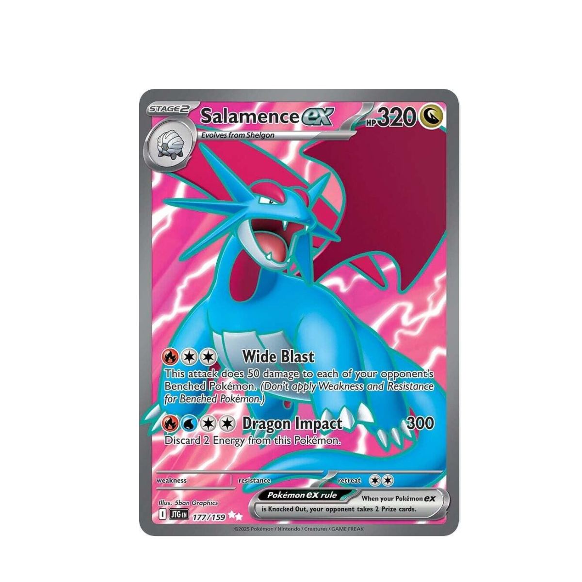 Salamence ex - 177/159 - SV09: Journey Together