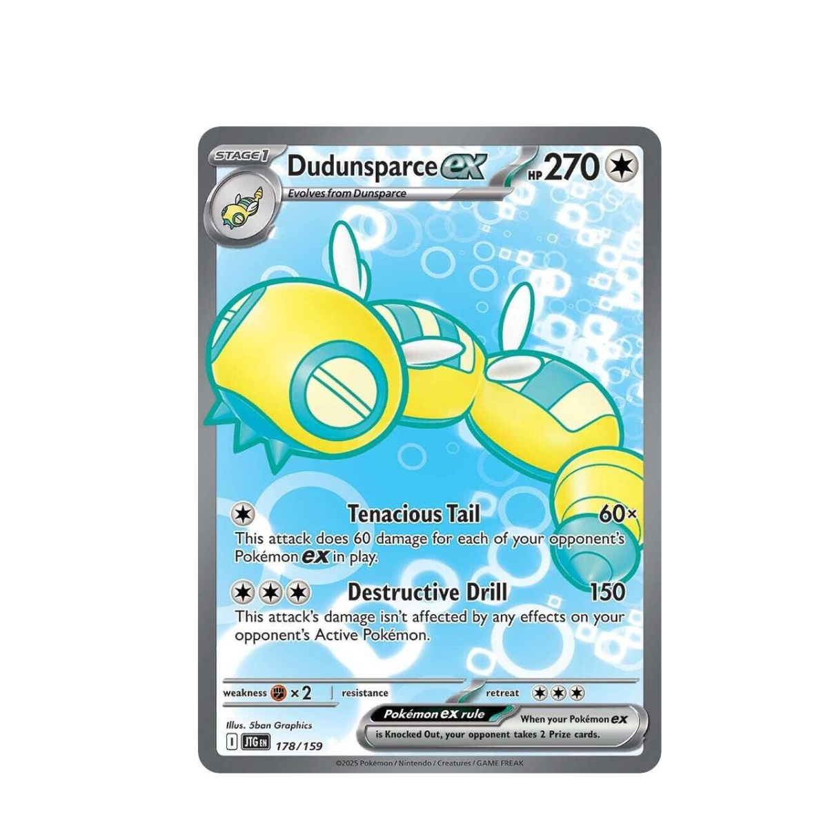 Dudunsparce ex - 178/159 - SV09: Journey Together
