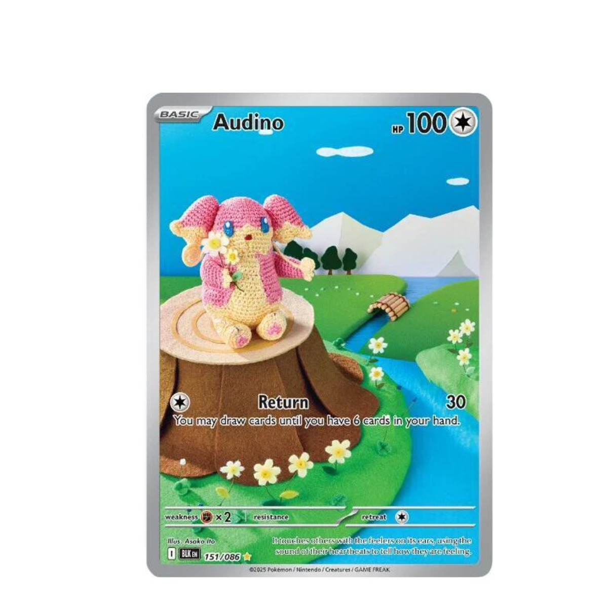 Audino - 151/086 - SV: Black Bolt