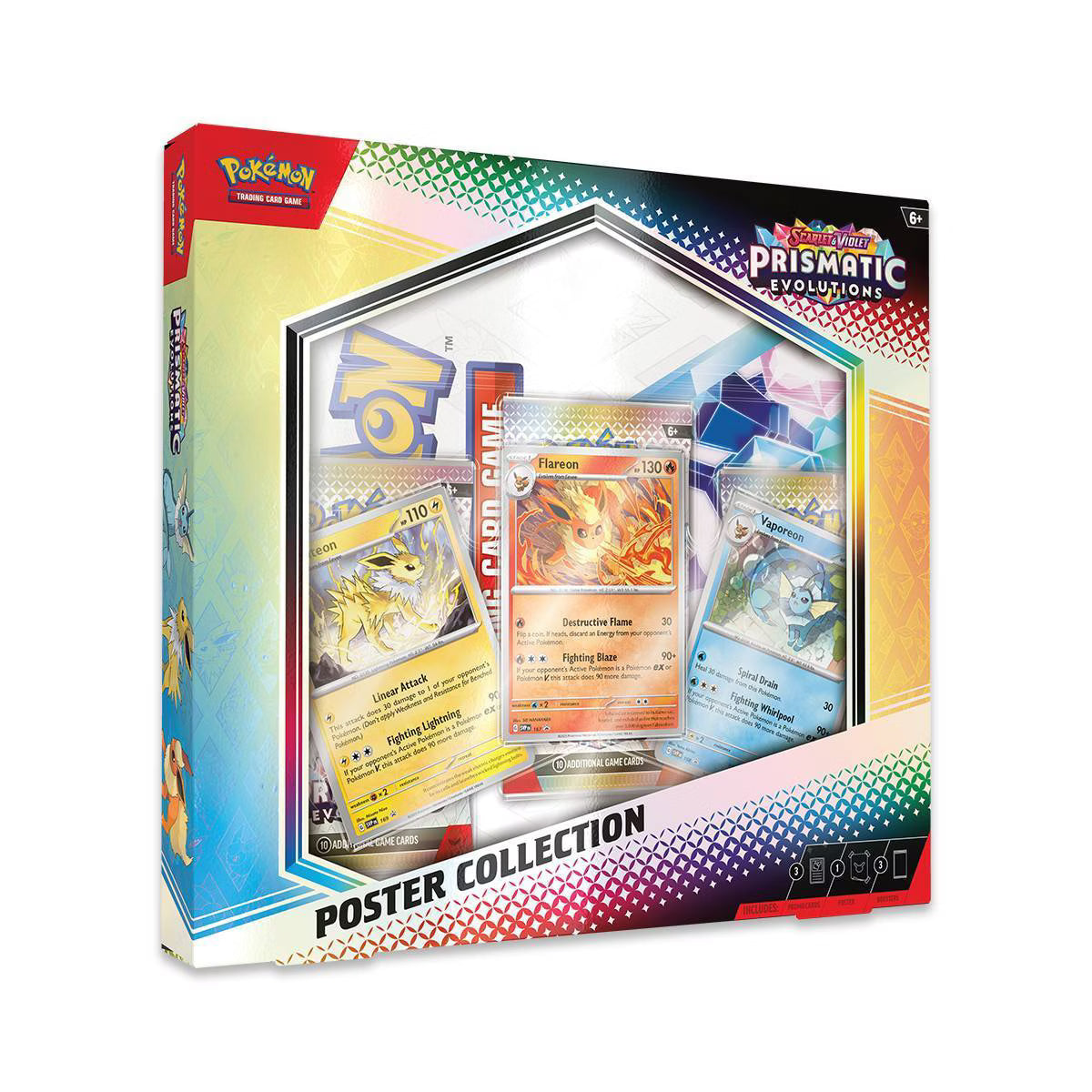 Pokémon Trading Card Game: Scarlet & Violet—Prismatic Evolutions Poster Collection